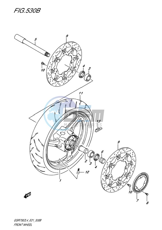 FRONT WHEEL