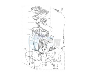 YBR 125 drawing METER