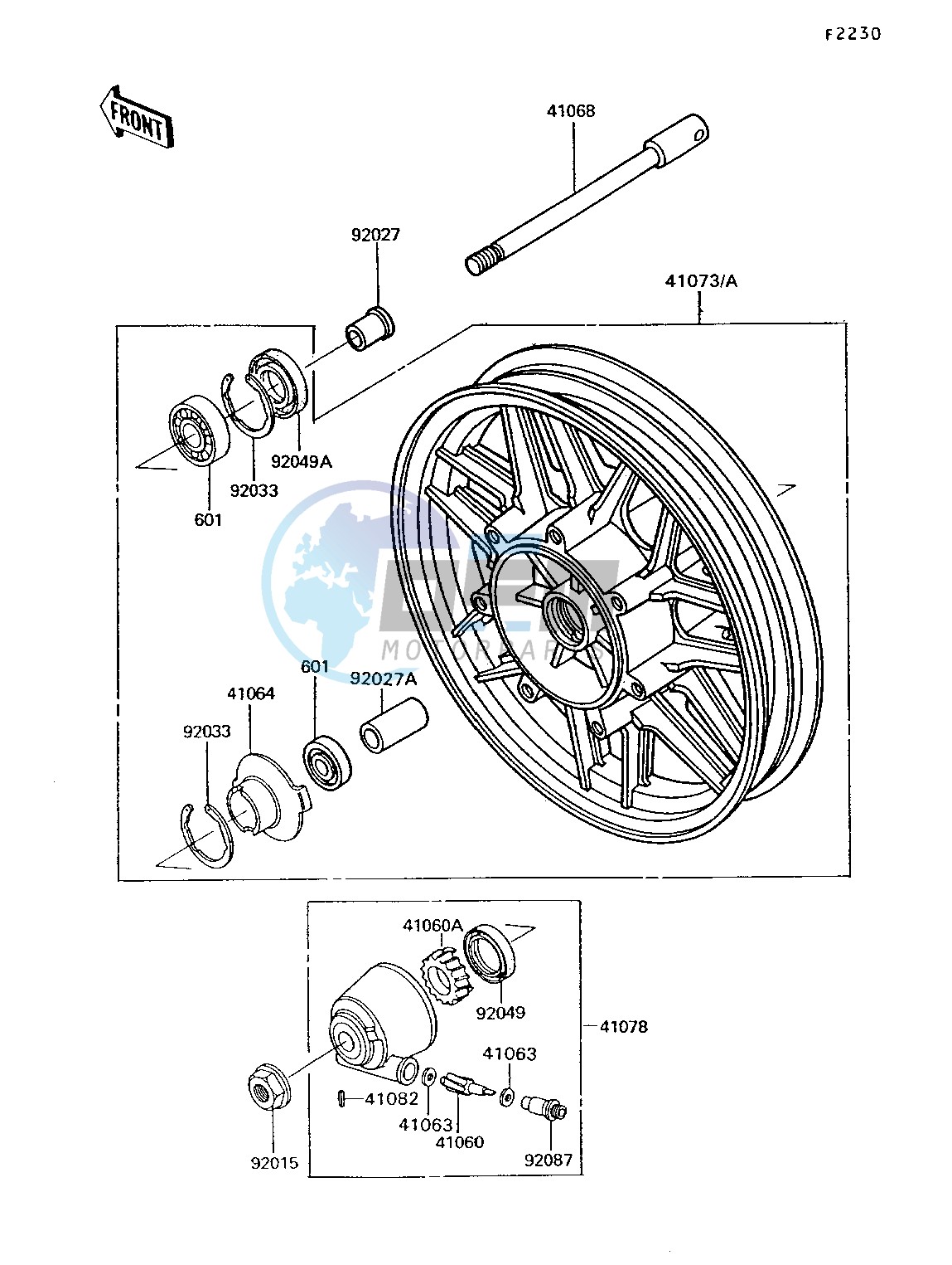 FRONT WHEEL