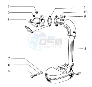 FL2 50 drawing Exhaust pipe