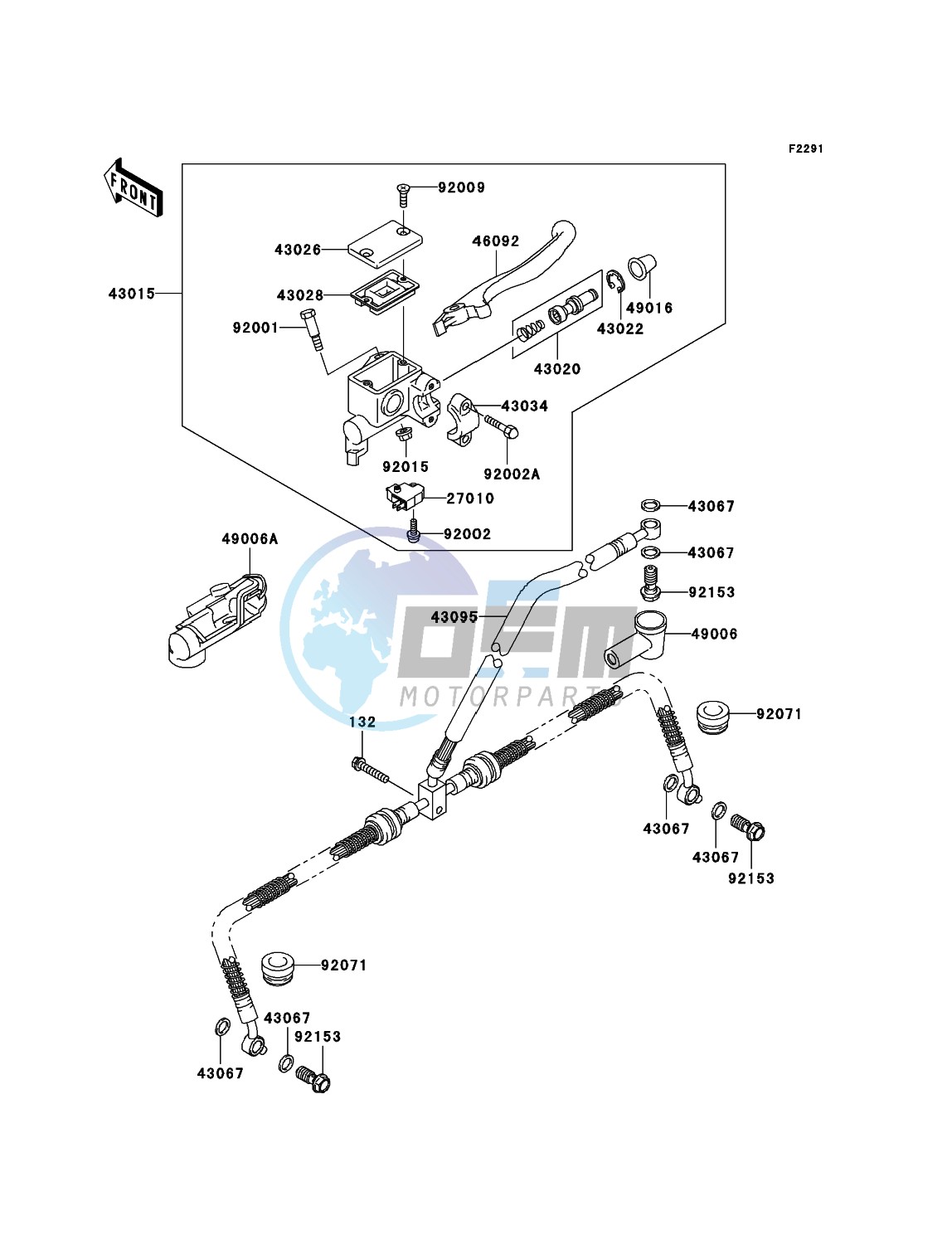 Front Master Cylinder