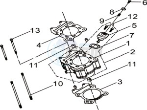 WOLF 300 (L8) EU EURO4 drawing CYLINDER