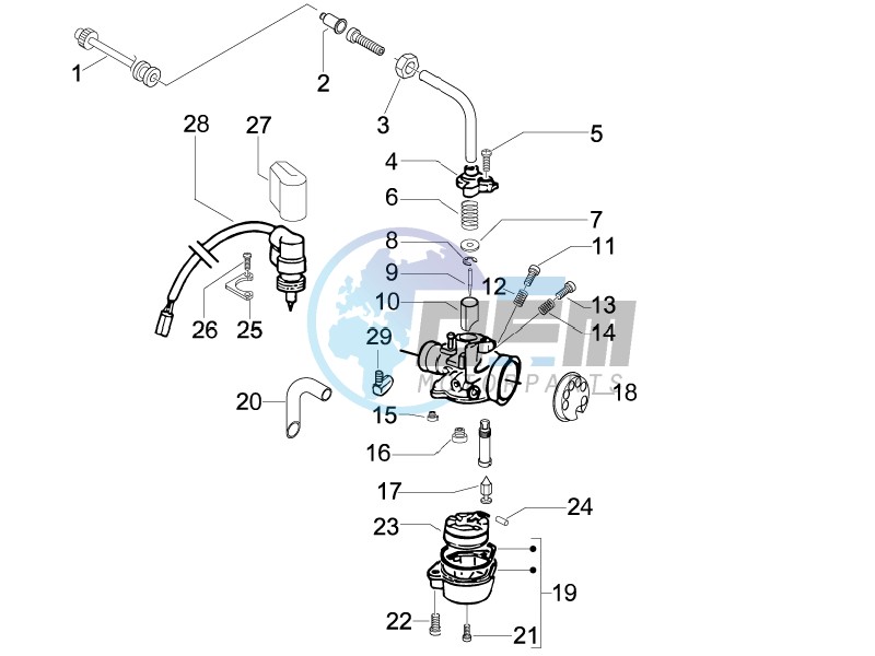 Carburetors components