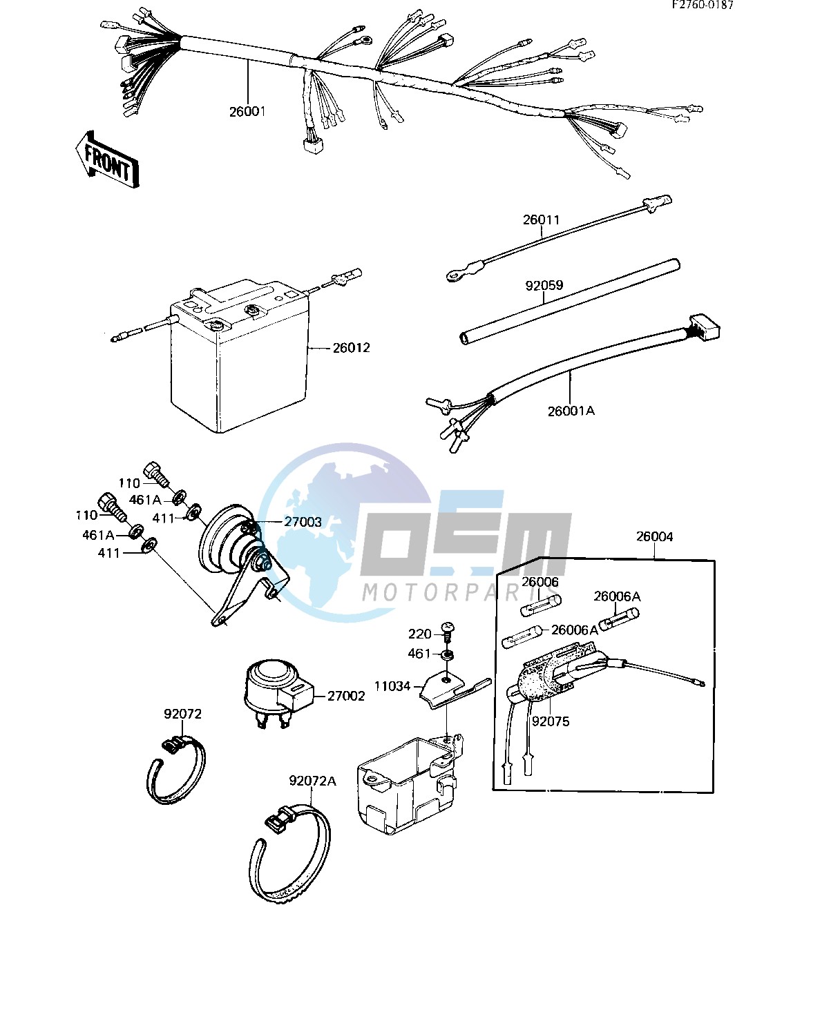 CHASSIS ELECTRICAL EQUIPMENT -- 82-83 A9_A10- -