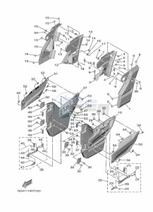 YXF850ES YX85FPSL (BAR2) drawing SIDE COVER