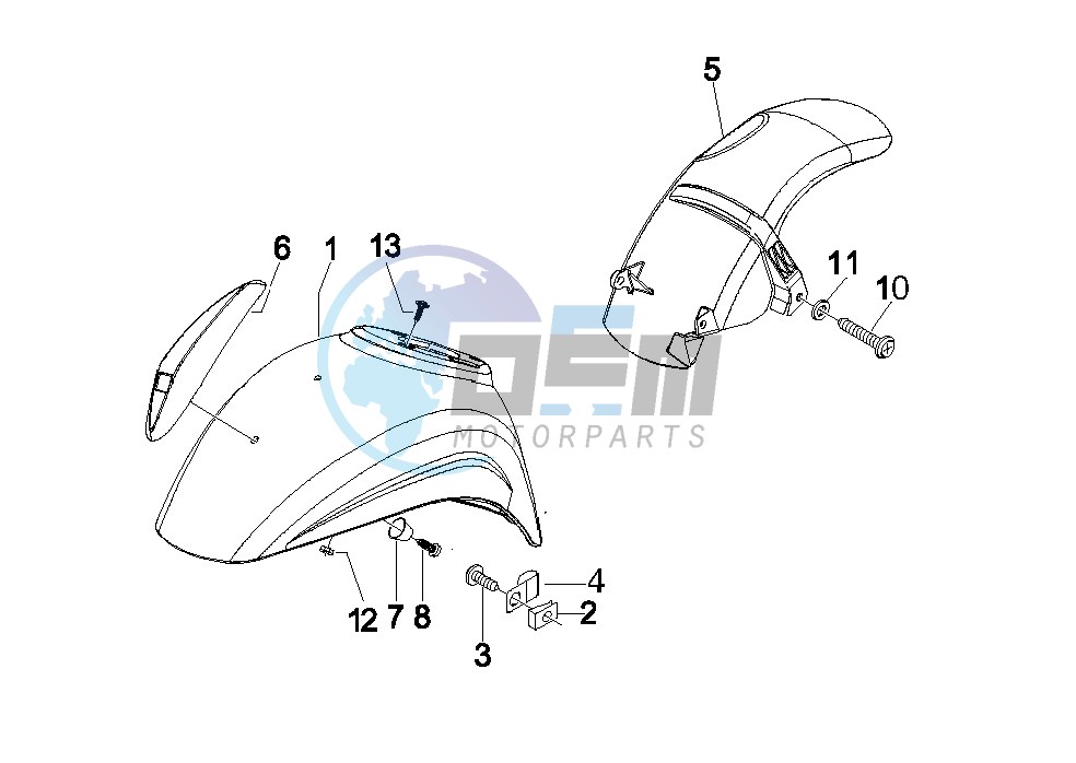 Wheel housing - Mudguard