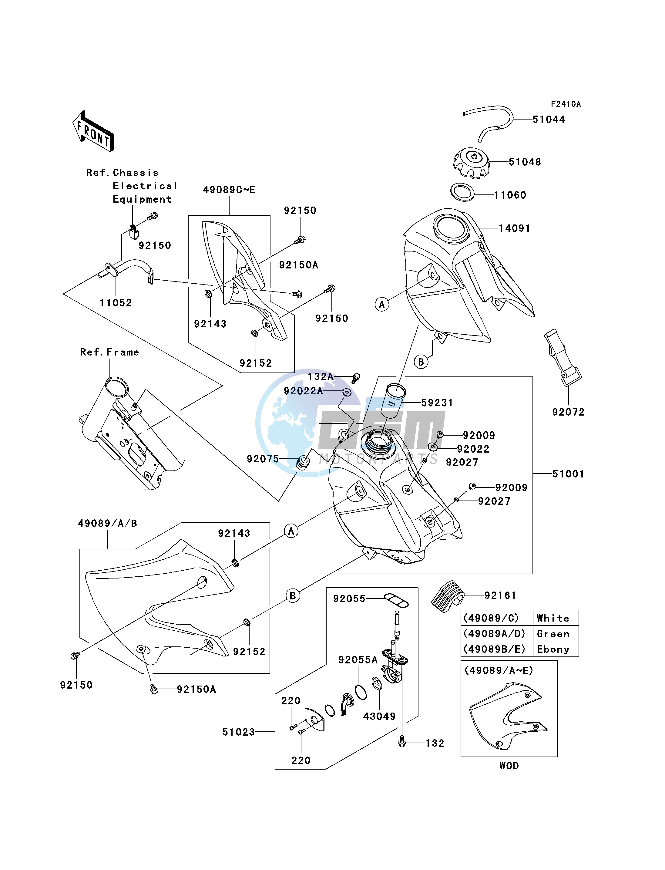 FUEL TANK-- A8F - A9FA- -