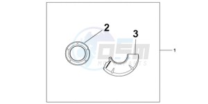 CBR1000RR9 Australia - (U / MME SPC) drawing CARBON CRANKCASE COVER SET