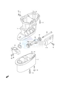 DF 60A drawing Drive Shaft Housing High Thrust