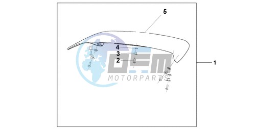 TOP BOX SPOILER COSMIC BLACK