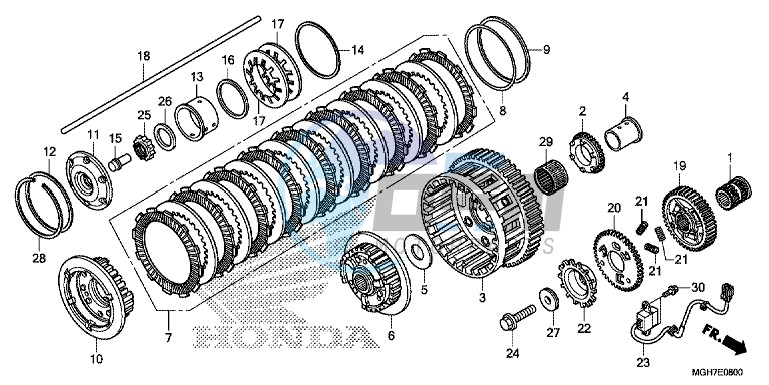 CLUTCH (VFR1200X/ XA/ XL)