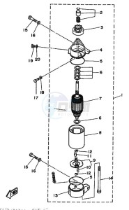 50GEO drawing STARTER-MOTOR