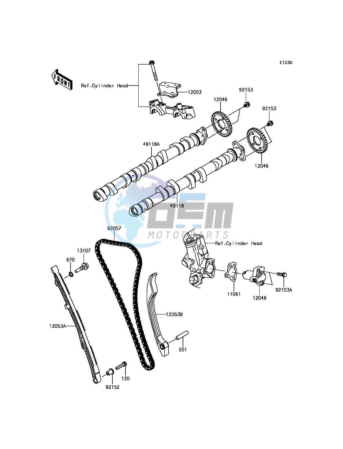 Camshaft(s)/Tensioner