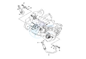 WR F 250 drawing OIL PUMP