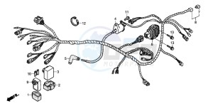 TRX250TM FOURTRAX drawing WIRE HARNESS (TRX250TM)