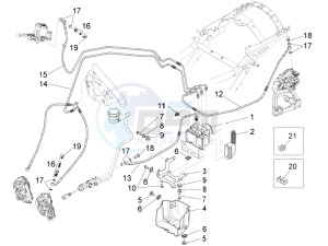 Audace 1400 USA-CND 1380 drawing ABS Brake system