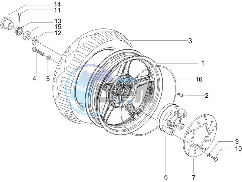 Rear Wheel