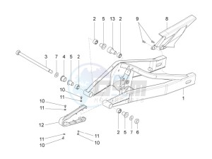 RS 125 REPLICA 4T E4 ABS (EMEA) drawing Swing arm