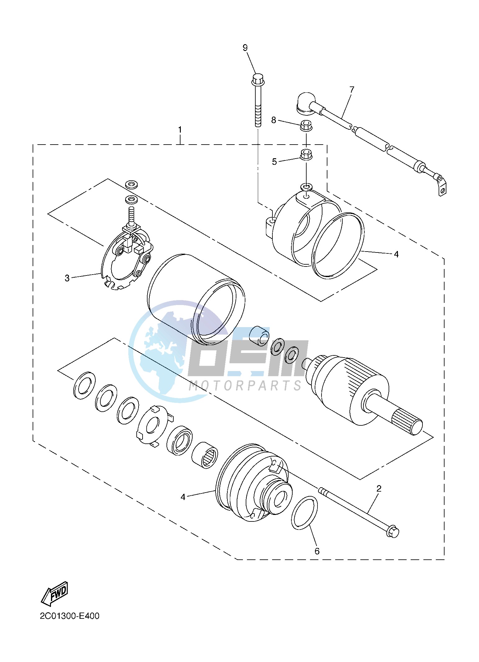 STARTING MOTOR