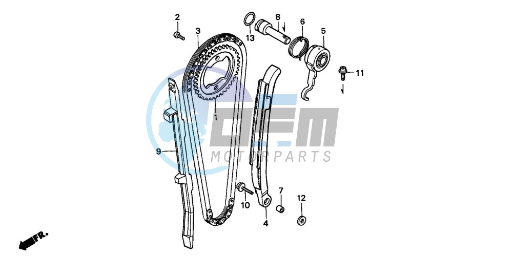 CAM CHAIN/TENSIONER