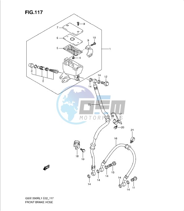 FRONT BRAKE HOSE