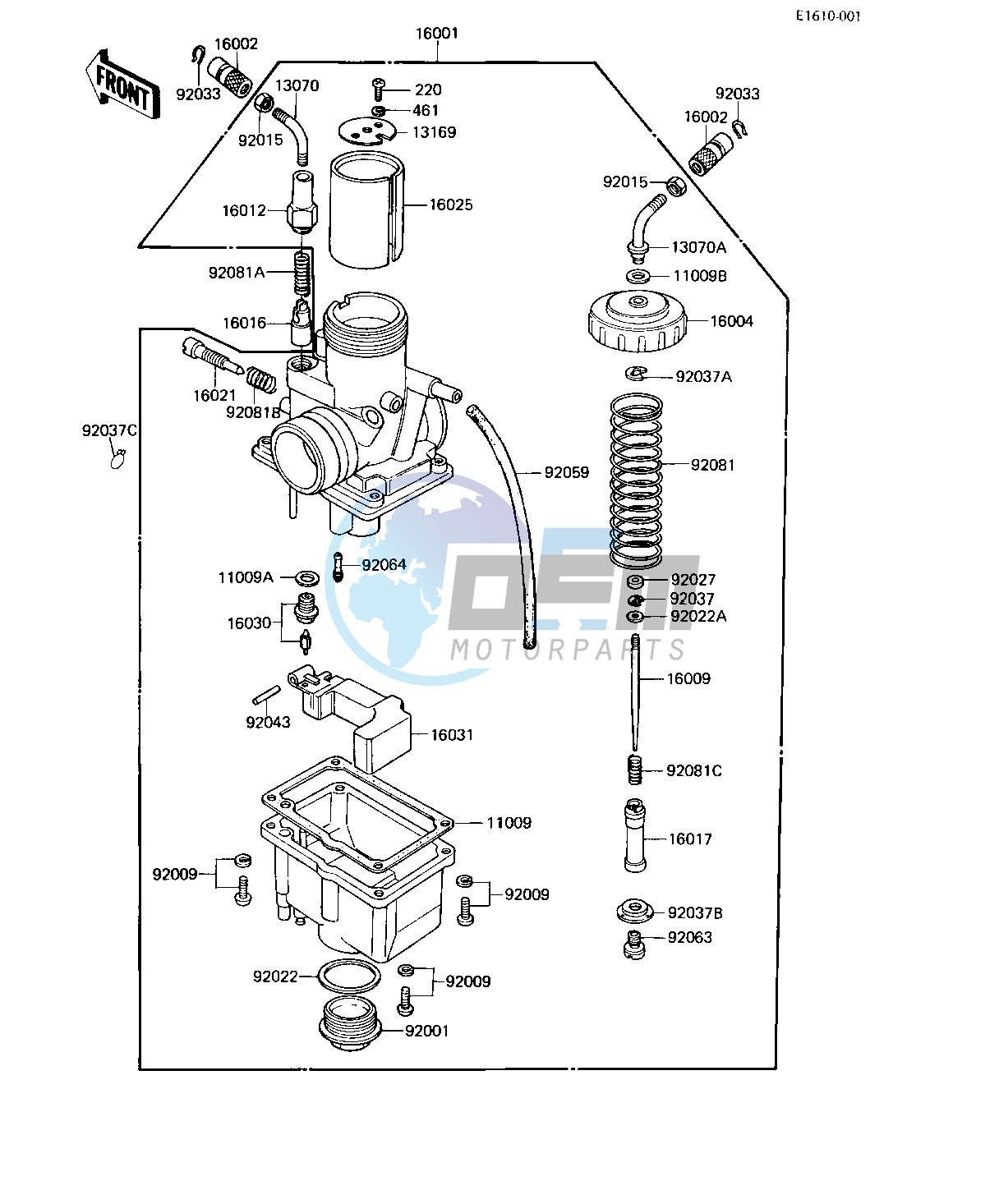 CARBURETOR -- 82-83 A9_A10- -