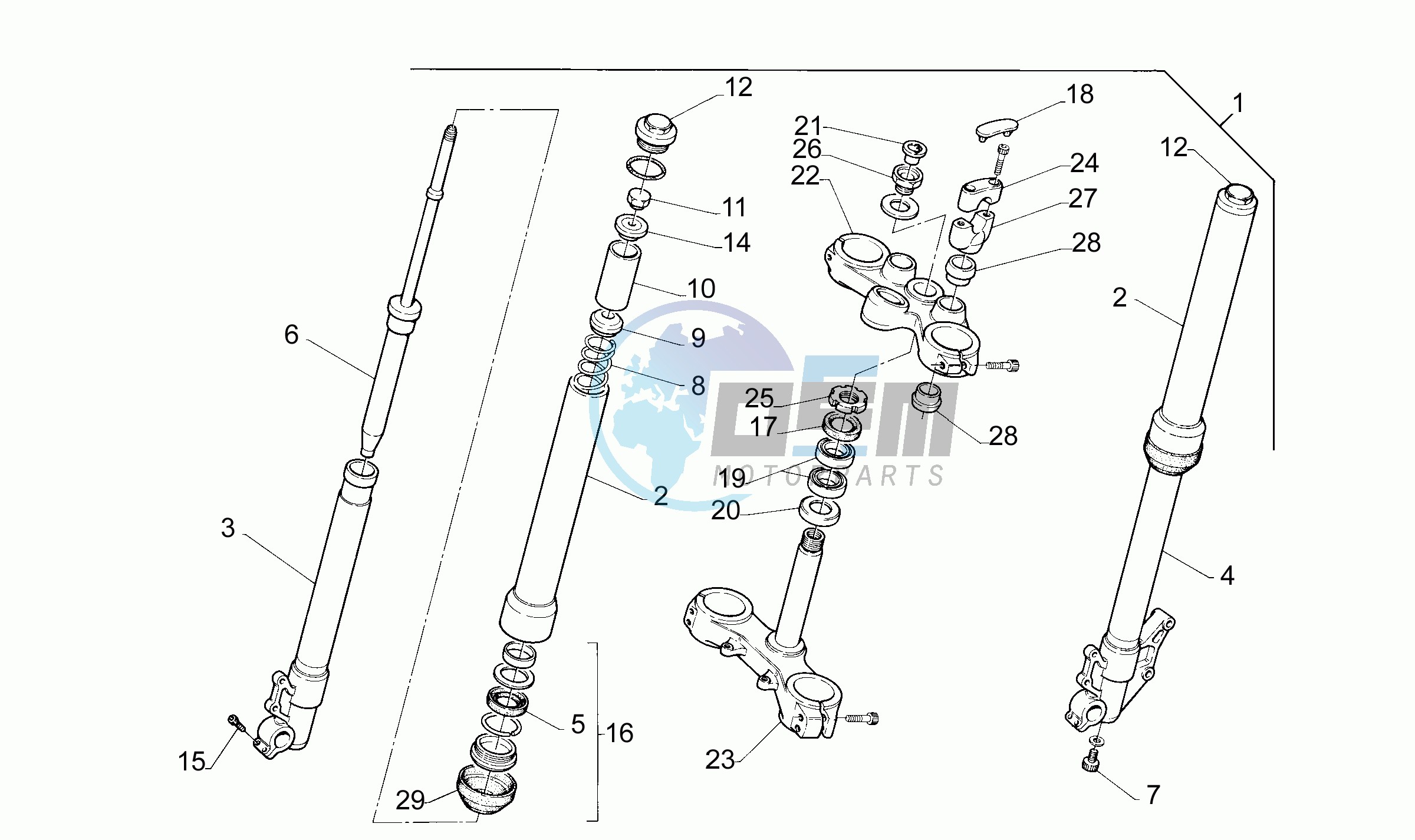 Front fork N/P