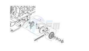 GP1 - 125 CC VTHPS1A1A EU2 drawing DRIVING PULLEY