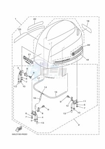 F200CET drawing FAIRING-UPPER