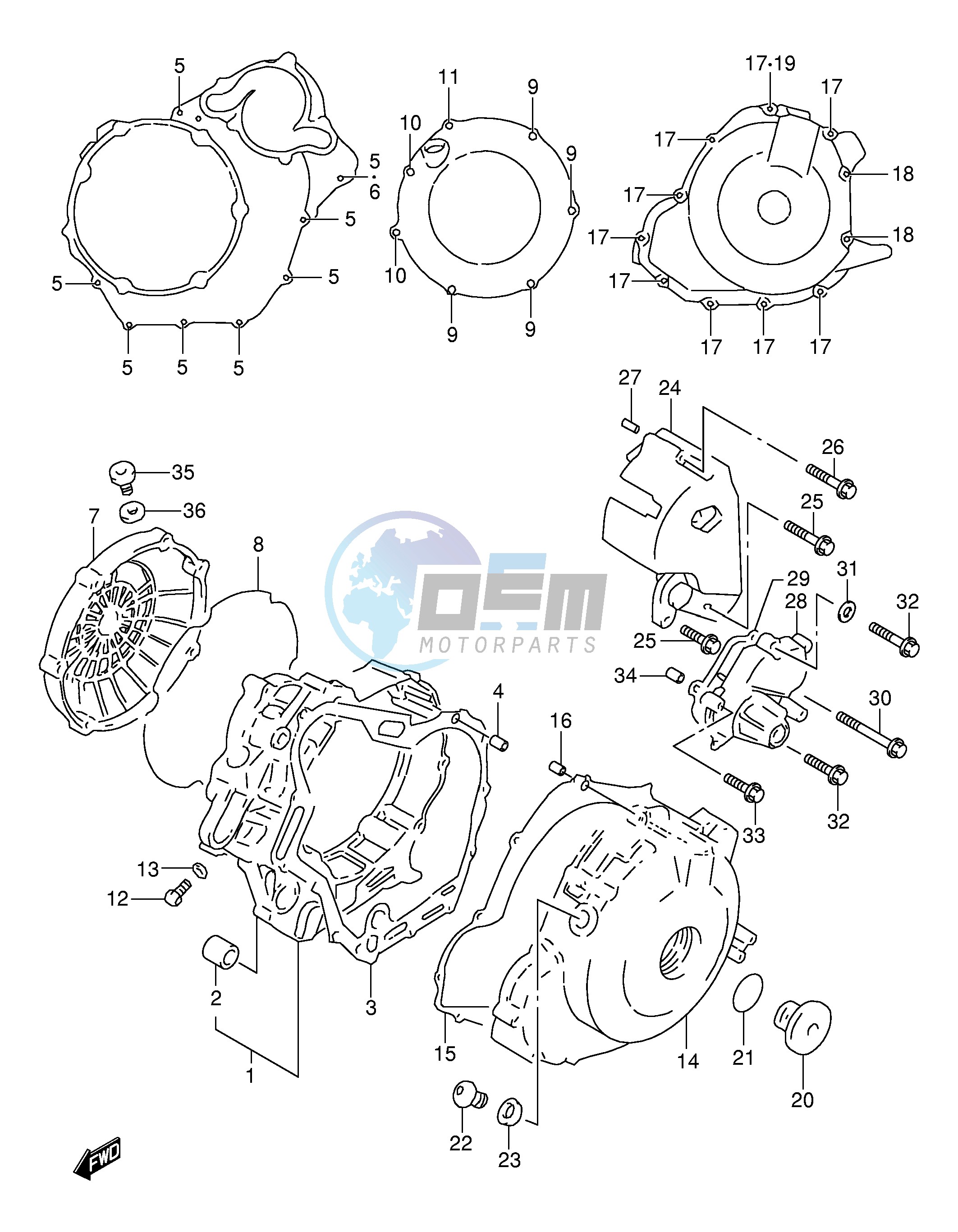 CRANKCASE COVER