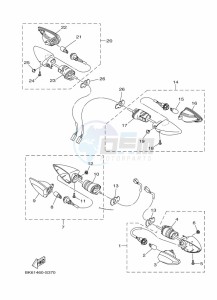 YZF125-A YZF-R125 (B5G6) drawing FLASHER LIGHT