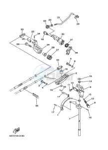 F50AETL drawing THROTTLE-CONTROL