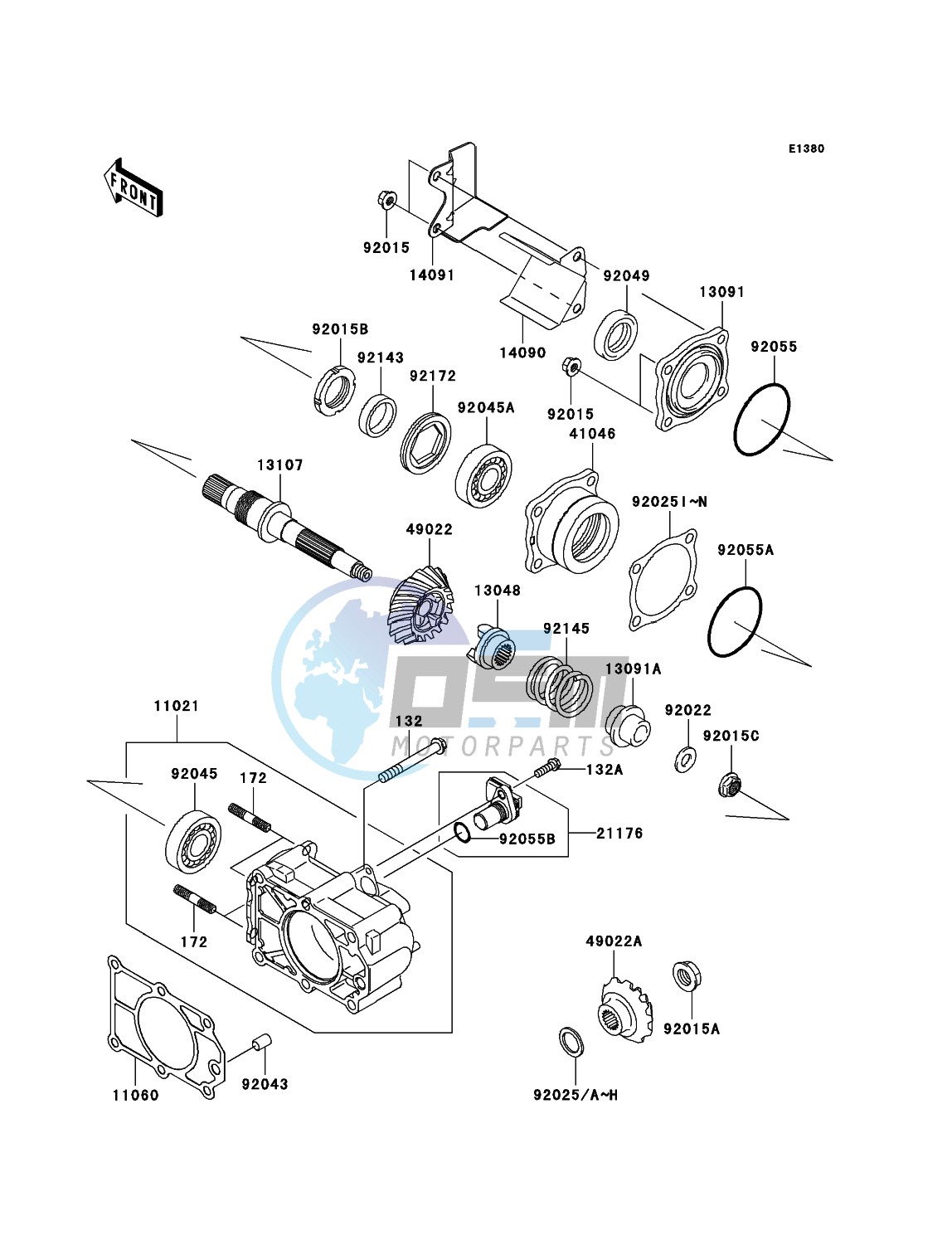 Bevel Gear Case