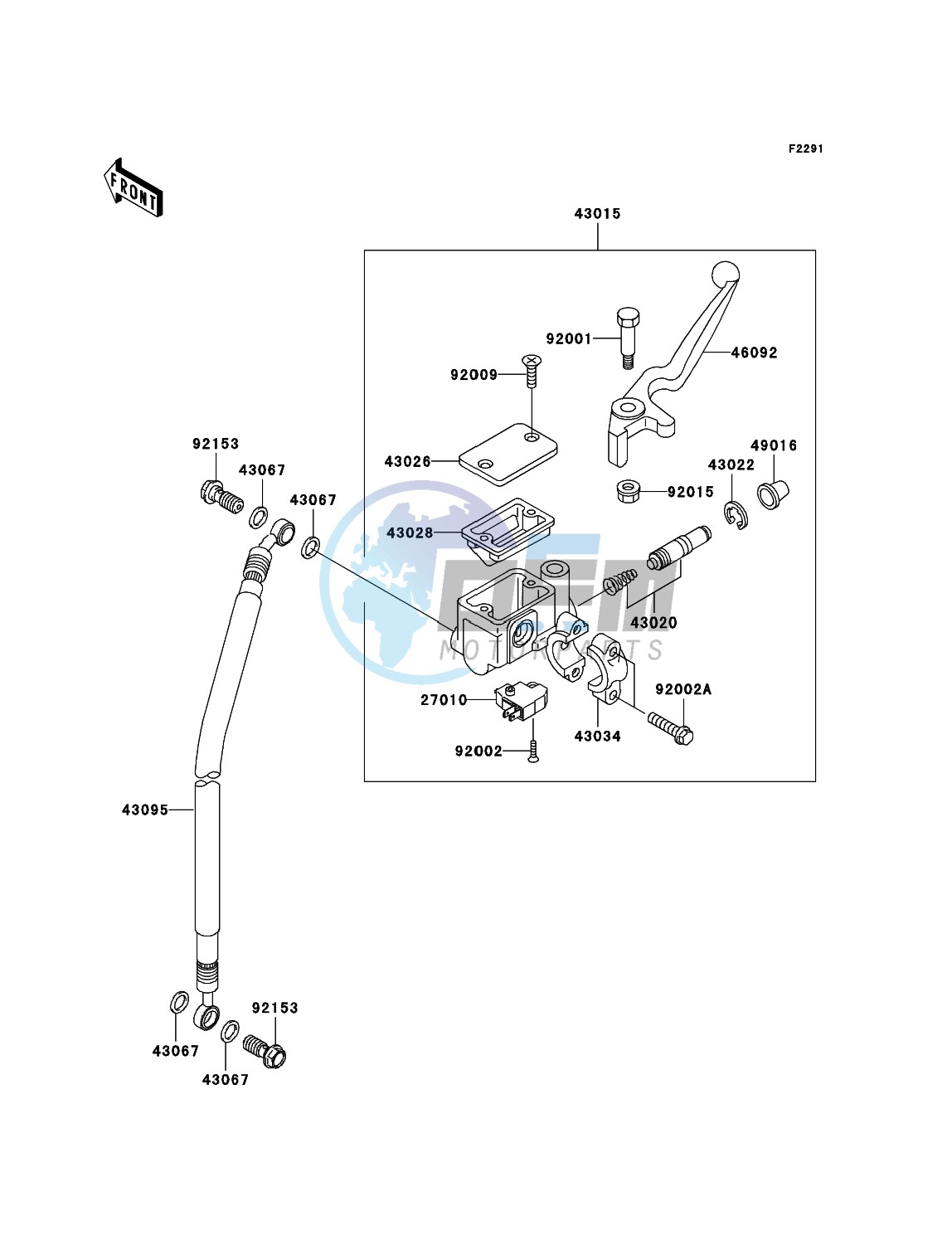 Front Master Cylinder