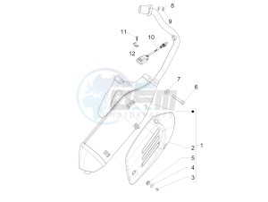 150 Sprint 4T 3V ie (APAC) (AU, CD, EX, JP, RI, TH) drawing Silencer