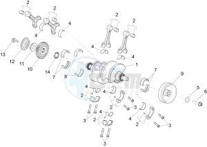 RSV4 1000 RR USA USA drawing Drive shaft