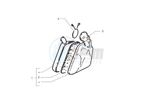 Ark AC 45 Black 50 drawing Air filter