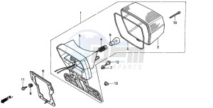 C90M drawing TAILLIGHT