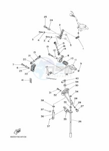 E60HMHDX drawing THROTTLE-CONTROL