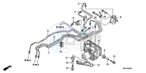 CBF1000T9 Europe Direct - (ED) drawing ABS MODULATOR