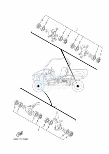 YXM700E YX70MPL (B5FP) drawing MAINTENANCE PARTS KIT