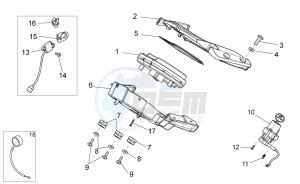 Stelvio 1200 - NTX - ABS 1200 drawing Dashboard