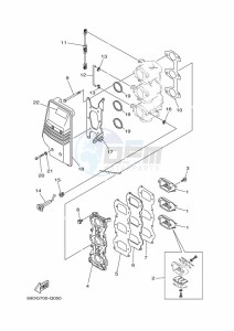 E60HMHDX drawing INTAKE