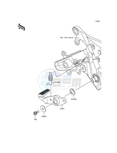 ER-6F EX650EFF XX (EU ME A(FRICA) drawing Brake Pedal