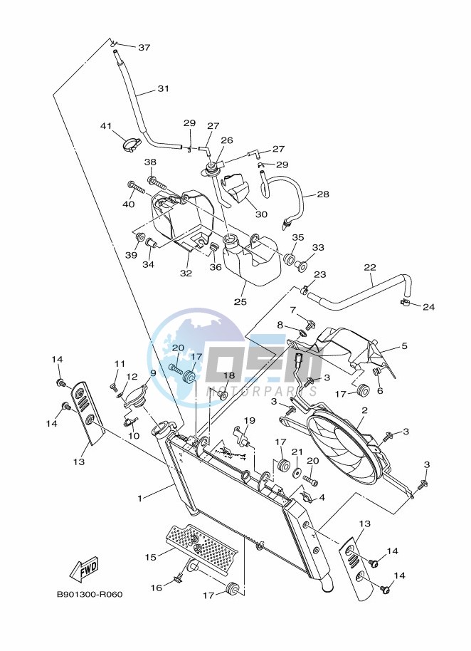 RADIATOR & HOSE