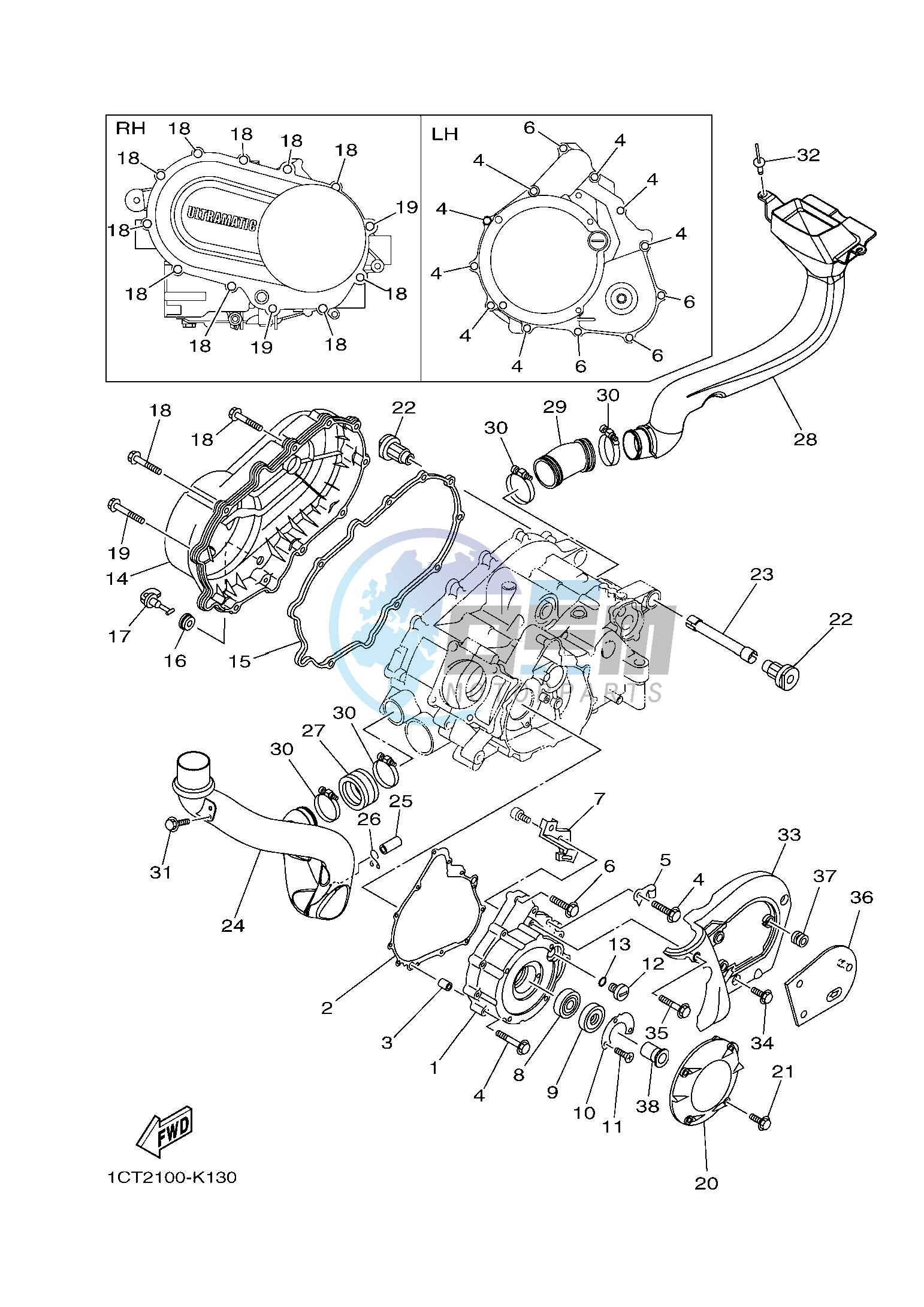 CRANKCASE COVER 1