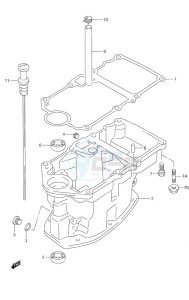 DF 9.9 drawing Oil Pan