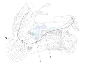 Nexus 300 ie e3 drawing Control Cables