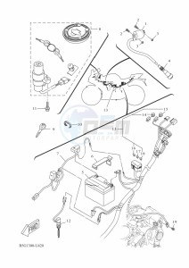 YZF125-A YZF-R125 (B5G3) drawing ELECTRICAL 1