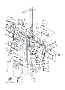 F225AETX drawing FRONT-FAIRING-BRACKET